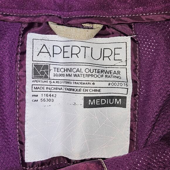 APERTURE, Tan Snowboard Pants, Flair Leg, Adjustable Waist Cargos, Medium - Picture 6 of 11